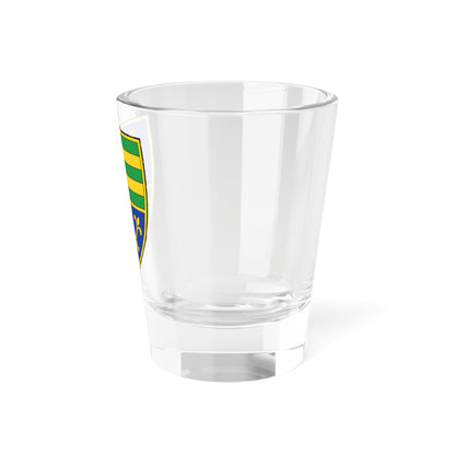 Fictional CoA of Ștefan cel Mare 1457-1504 (Oman) (Coat of Arms) Shot Glass 1.5oz