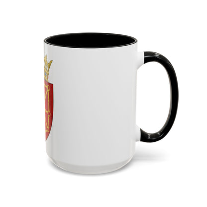 Arms of the Kingdom of France & Navarre - Accent Coffee Mug