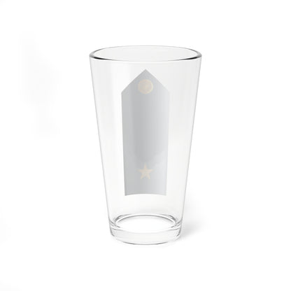 07.AlgAF 2LT (Algeria) (Military Rank) Pint Glass 16oz