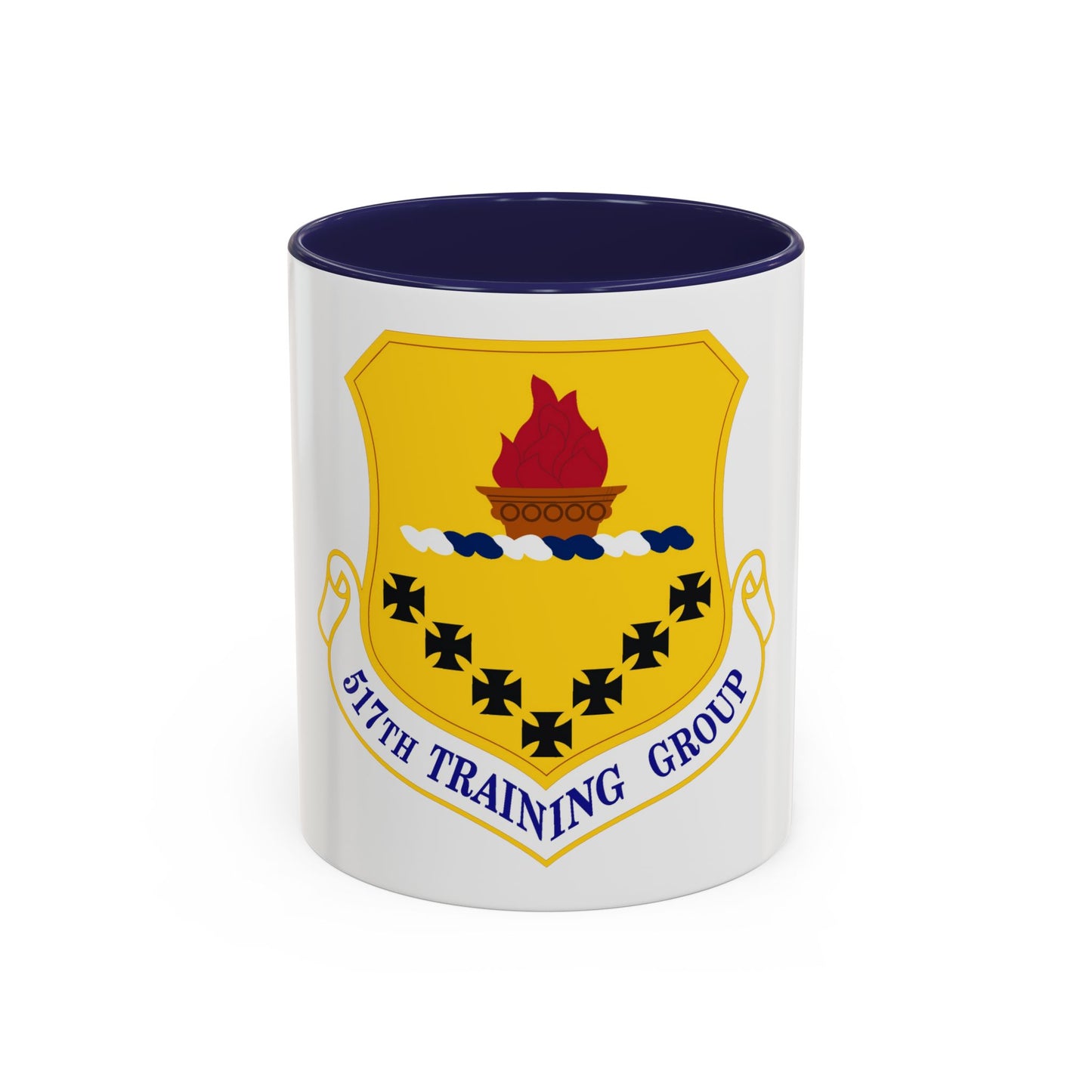 517 Training Group AETC (U.S. Air Force) Accent Coffee Mug