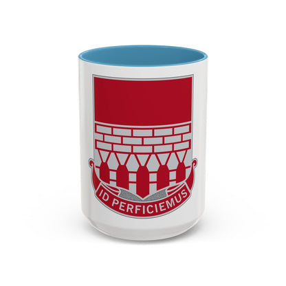 12 Engineer Battalion (U.S. Army) Accent Coffee Mug