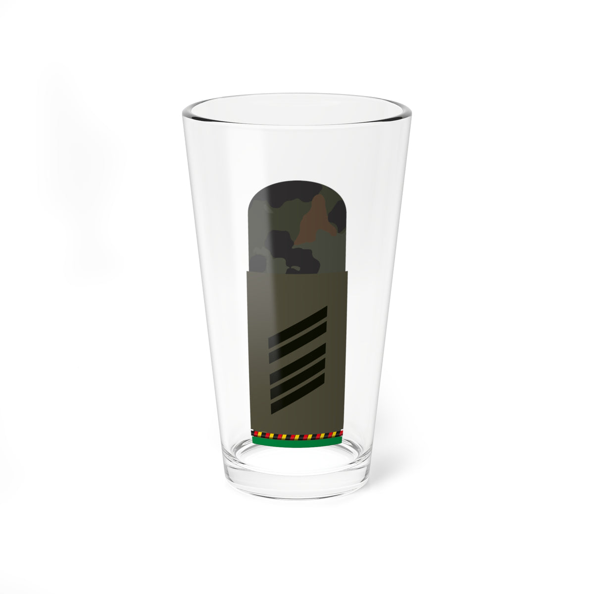 HA OS5 16 Oberstabsgefreiter d.R. PzGren L (Military Rank) Pint Glass 16oz