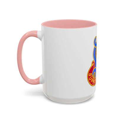737 Maintenance Battalion (U.S. Army) Accent Coffee Mug