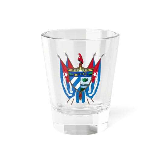 Coat of arms of Cuba (19th century) - Shot Glass 1.5oz