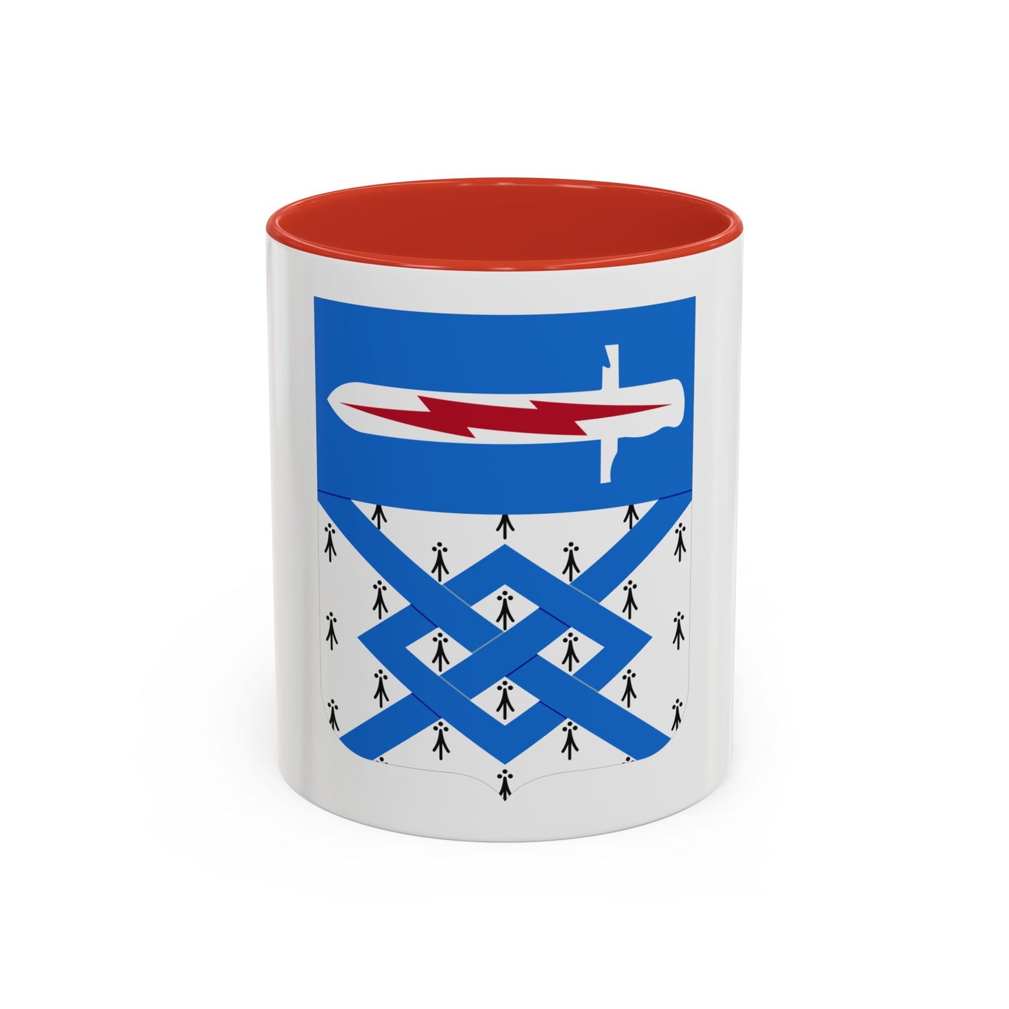 107 Military Intelligence Battalion 2 (U.S. Army) Accent Coffee Mug