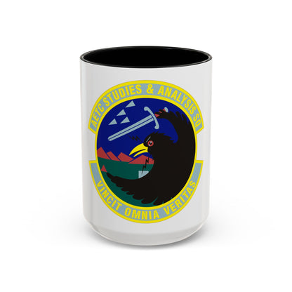 AETC Studies & Analysis Squadron (U.S. Air Force) Accent Coffee Mug
