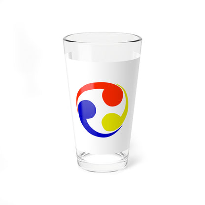 Flag of the Ryukyu Kingdom (Japan) Pint Glass 16oz
