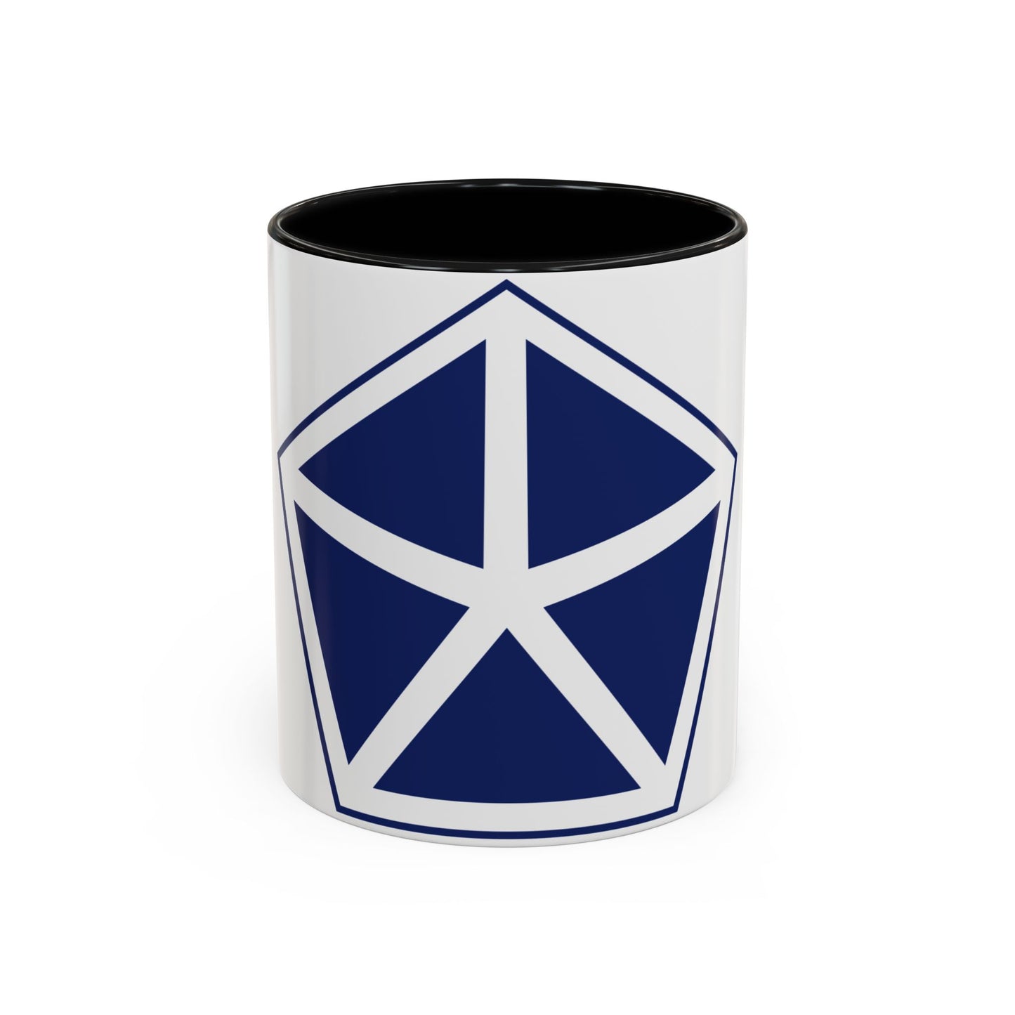 V Corps United States (U.S. Army) Accent Coffee Mug