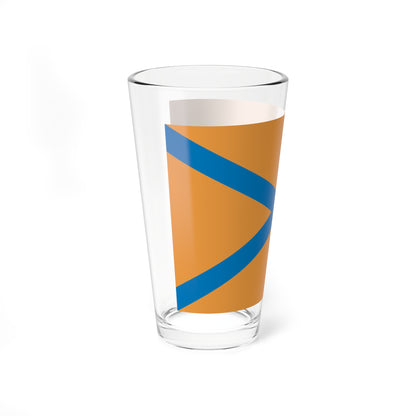 Flag of Cherepovets Vologda oblast (Russia) Pint Glass 16oz