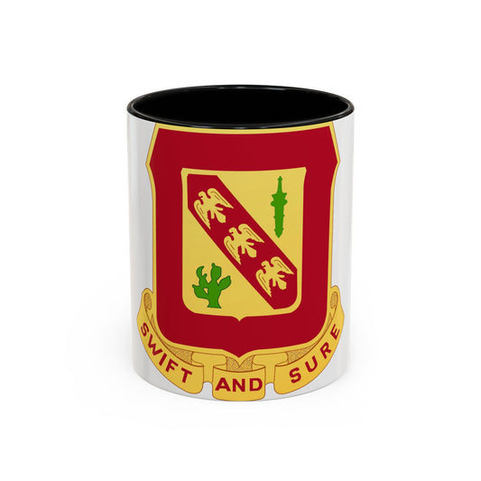 134th Field Artillery Battalion (U.S. Army) Accent Coffee Mug