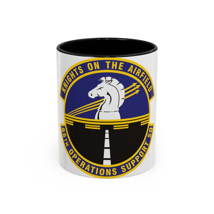 88th Operations Support Squadron (U.S. Air Force) Accent Coffee Mug