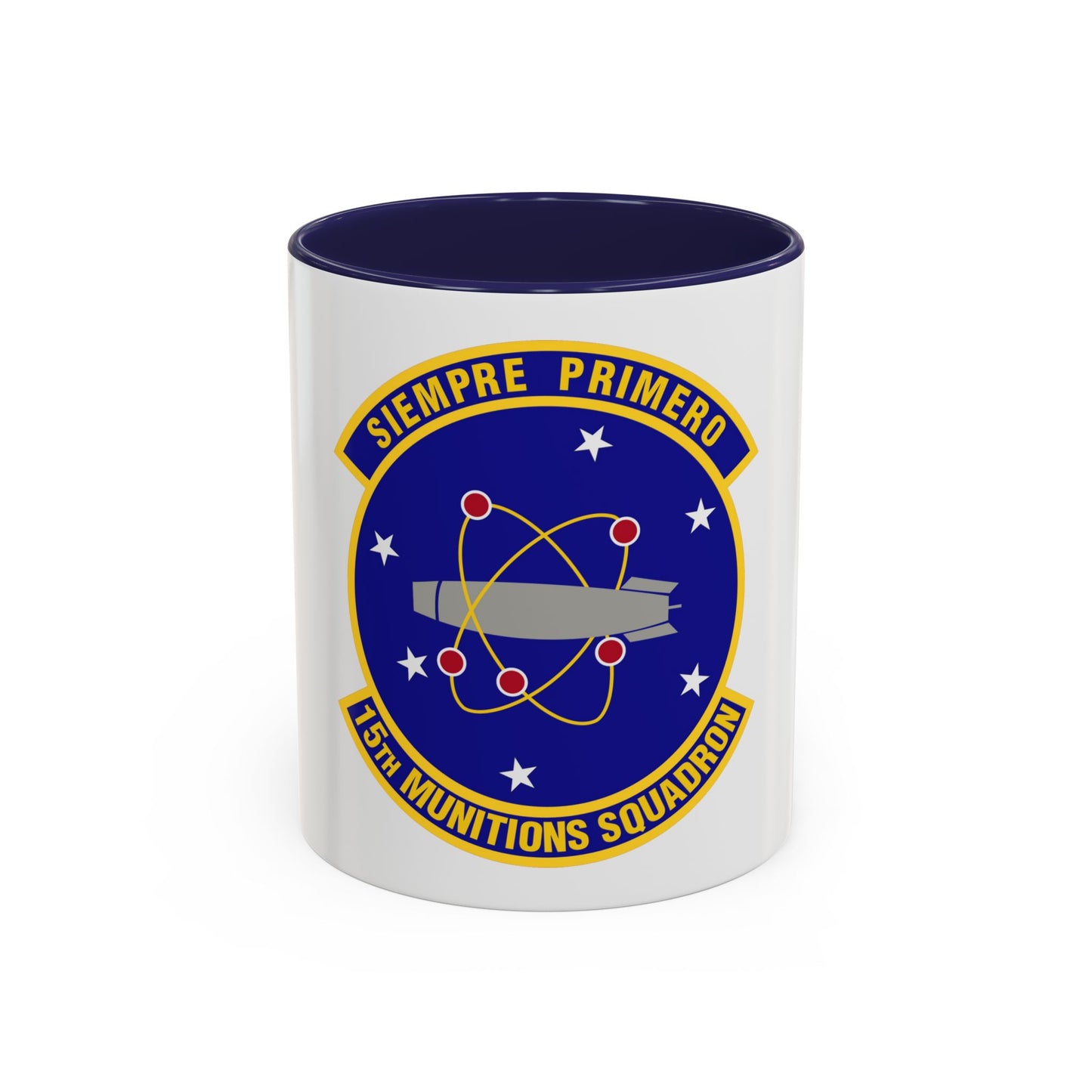 15th Munitions Squadron (U.S. Air Force) Accent Coffee Mug