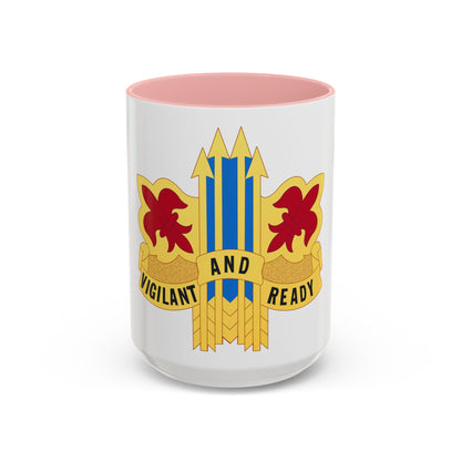 52nd Air Defense Artillery Brigade (U.S. Army) Accent Coffee Mug