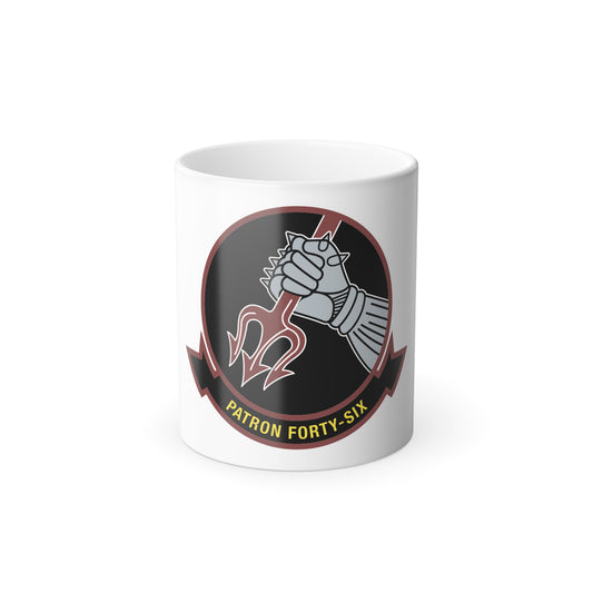 VP 46 Patron Forty Six (U.S. Navy) Color Changing Mug 11oz