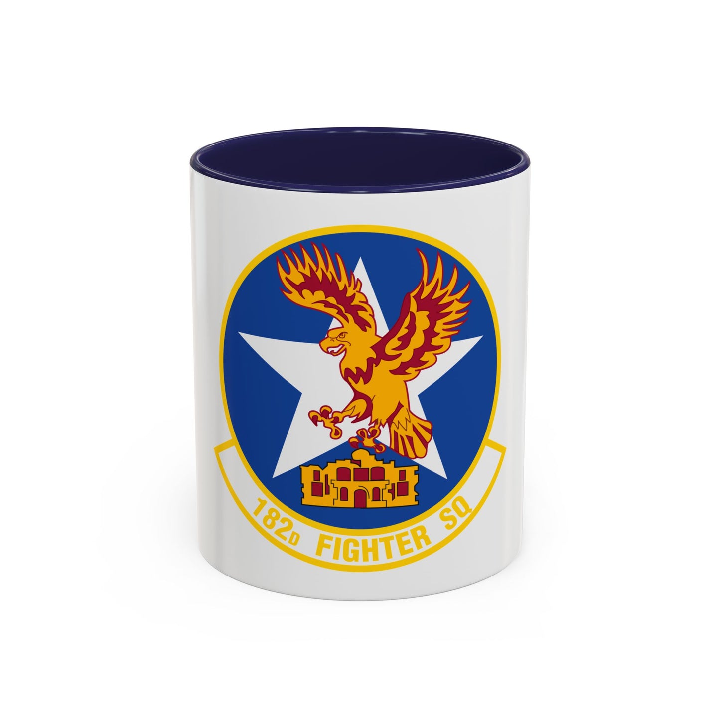 182 Fighter Squadron (U.S. Air Force) Accent Coffee Mug