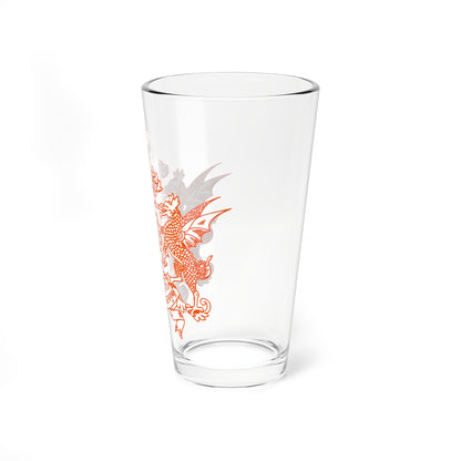 Seal of Sikkim (India) (Coat of Arms) Pint Glass 16oz