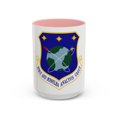 Space and Missiles Analysis Group (U.S. Air Force) Accent Coffee Mug