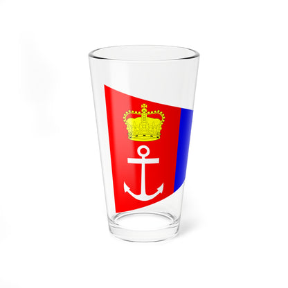 Burgee royal cape yc (South Africa) Pint Glass 16oz