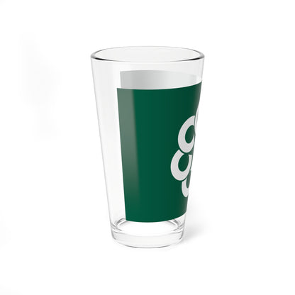 Flag of Himeshima Oita (Japan) Pint Glass 16oz