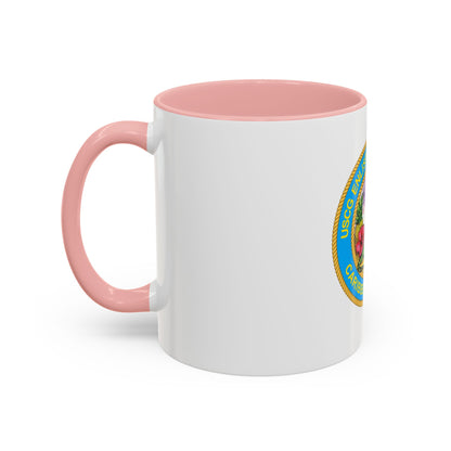 USCG EnlAssocCaribbean Branch (U.S. Coast Guard) Accent Coffee Mug