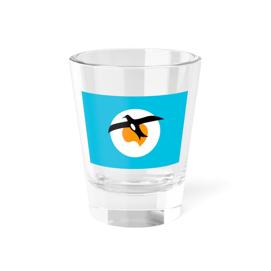 Flag of Rabi Island Banaba people (Fiji) Shot Glass 1.5oz