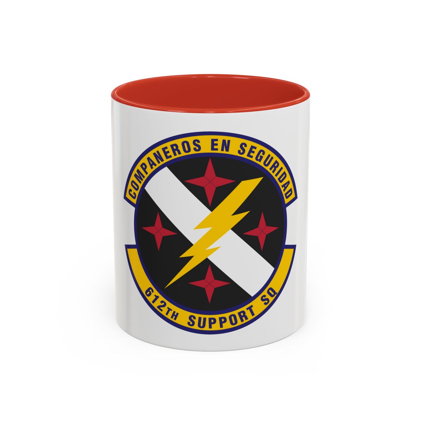 612th Support Squadron (U.S. Air Force) Accent Coffee Mug