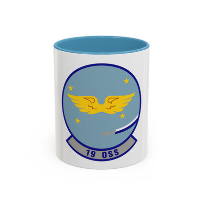 19th Operations Support Squadron (U.S. Air Force) Accent Coffee Mug