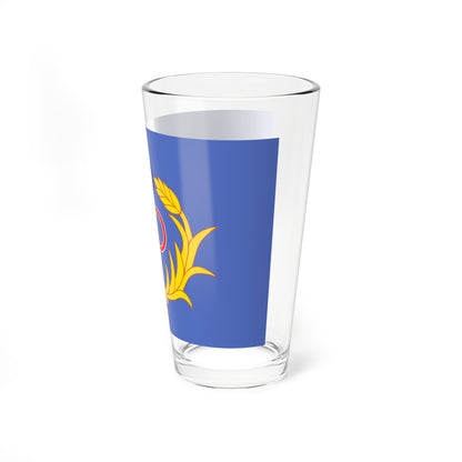 Flag of the Taiwan Garrison Command (China) Pint Glass 16oz