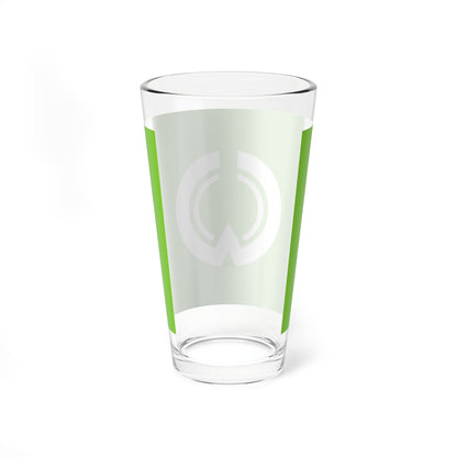 Flag of Iiyama Nagano (Japan) Pint Glass 16oz