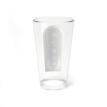 LD B 53c Oberstarzt ZM L (Military Rank) Pint Glass 16oz