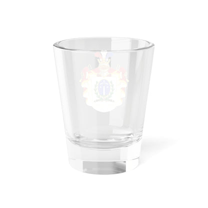 Ornamented Coat of Arms of Chile (1819-1834) Cerro Castillo Version - Shot Glass 1.5oz