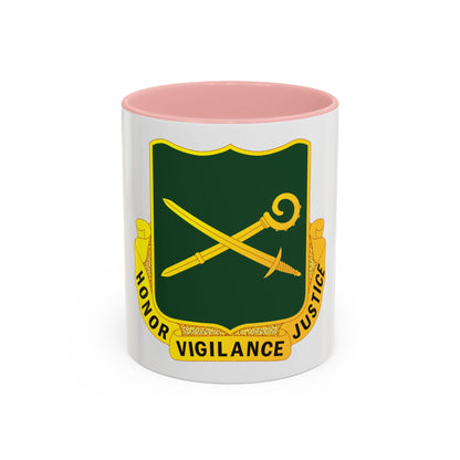 385 Military Police Battalion (U.S. Army) Accent Coffee Mug