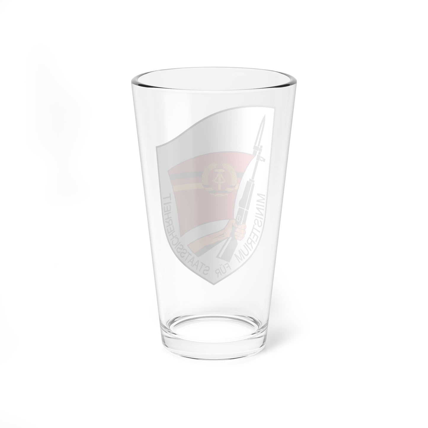 Emblem of the Stasi (Coat of Arms) Pint Glass 16oz