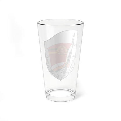 Emblem of the Stasi (Coat of Arms) Pint Glass 16oz