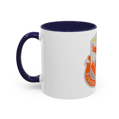156 Signal Battalion (U.S. Army) Accent Coffee Mug