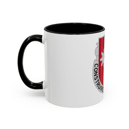 961 Engineer Battalion (U.S. Army) Accent Coffee Mug