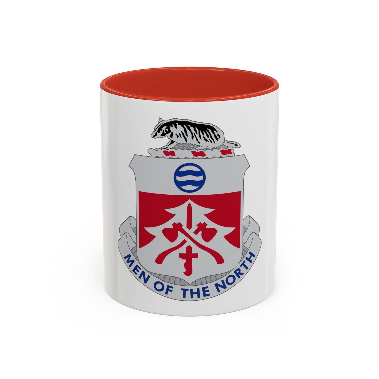 724 Engineer Battalion (U.S. Army) Accent Coffee Mug