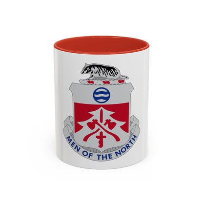 724 Engineer Battalion (U.S. Army) Accent Coffee Mug