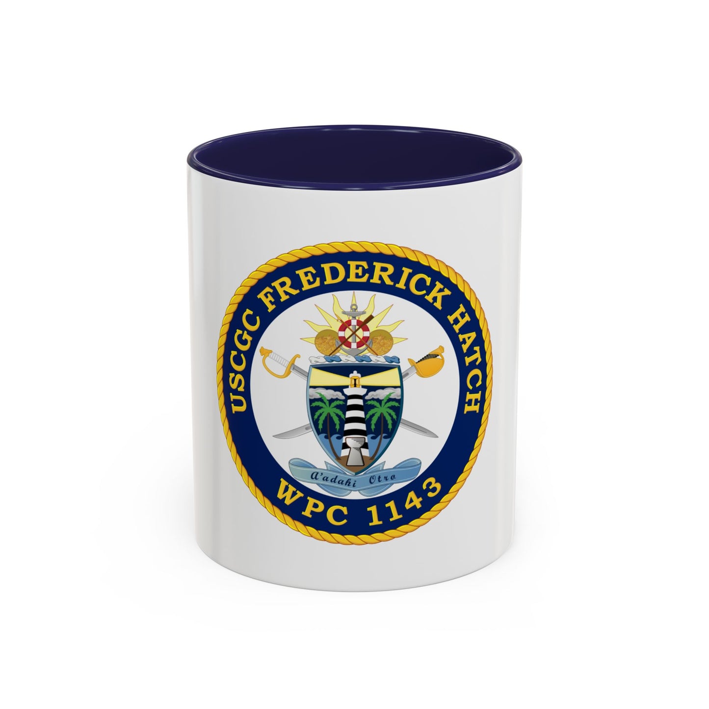 USCGC Frederick Hatch WPC 1143 (U.S. Coast Guard) Accent Coffee Mug