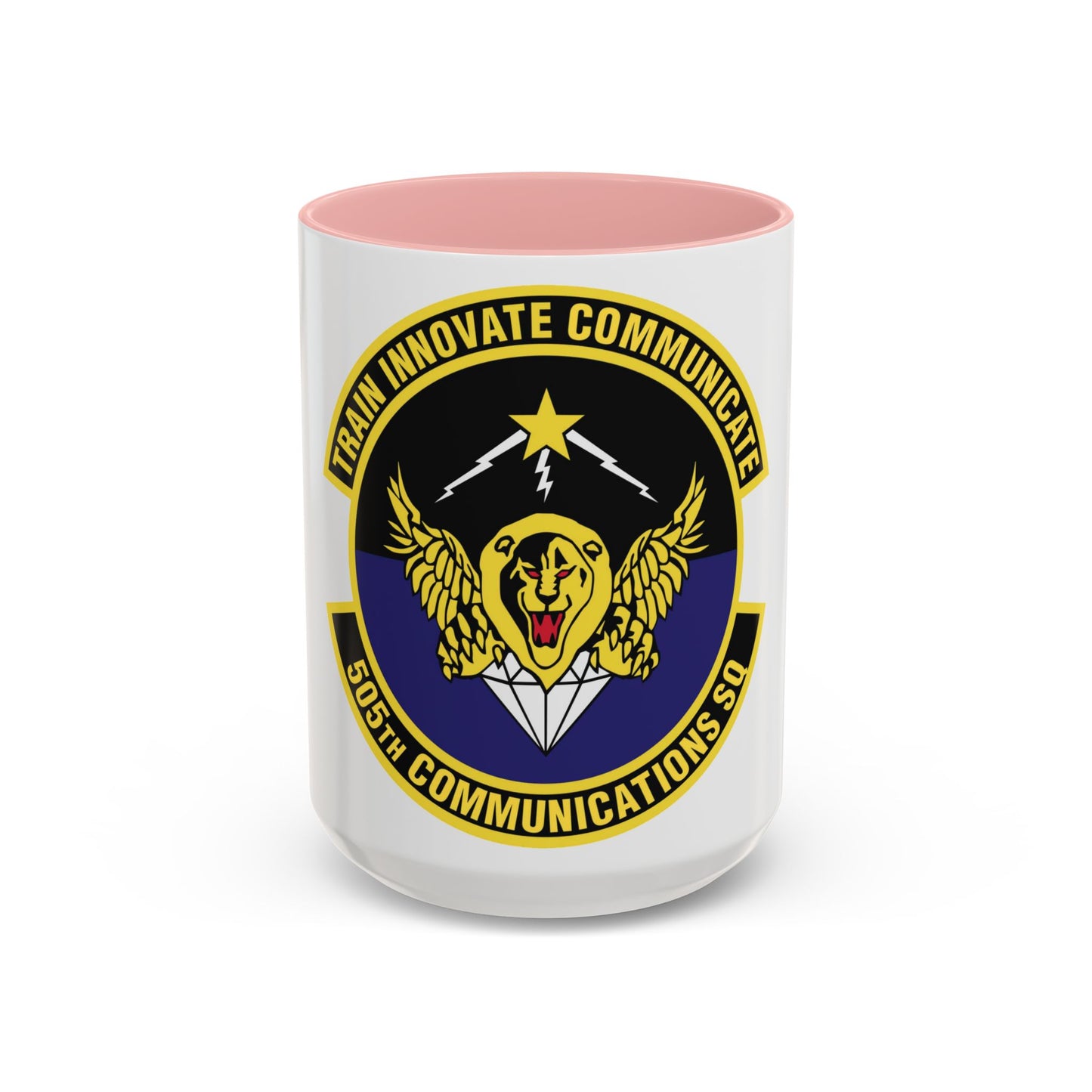 505th Communications Squadron (U.S. Air Force) Accent Coffee Mug