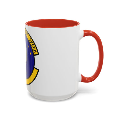 580 Software Engineering Squadron AFMC (U.S. Air Force) Accent Coffee Mug