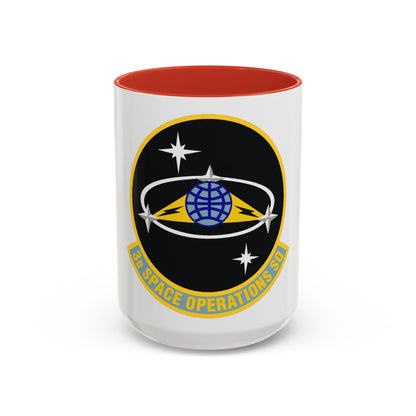 3d Space Operations Squadron (U.S. Air Force) Accent Coffee Mug