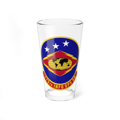 175th Information Operations Squadron (U.S. Air Force) Pint Glass 16oz 16oz - Go Mug Yourself