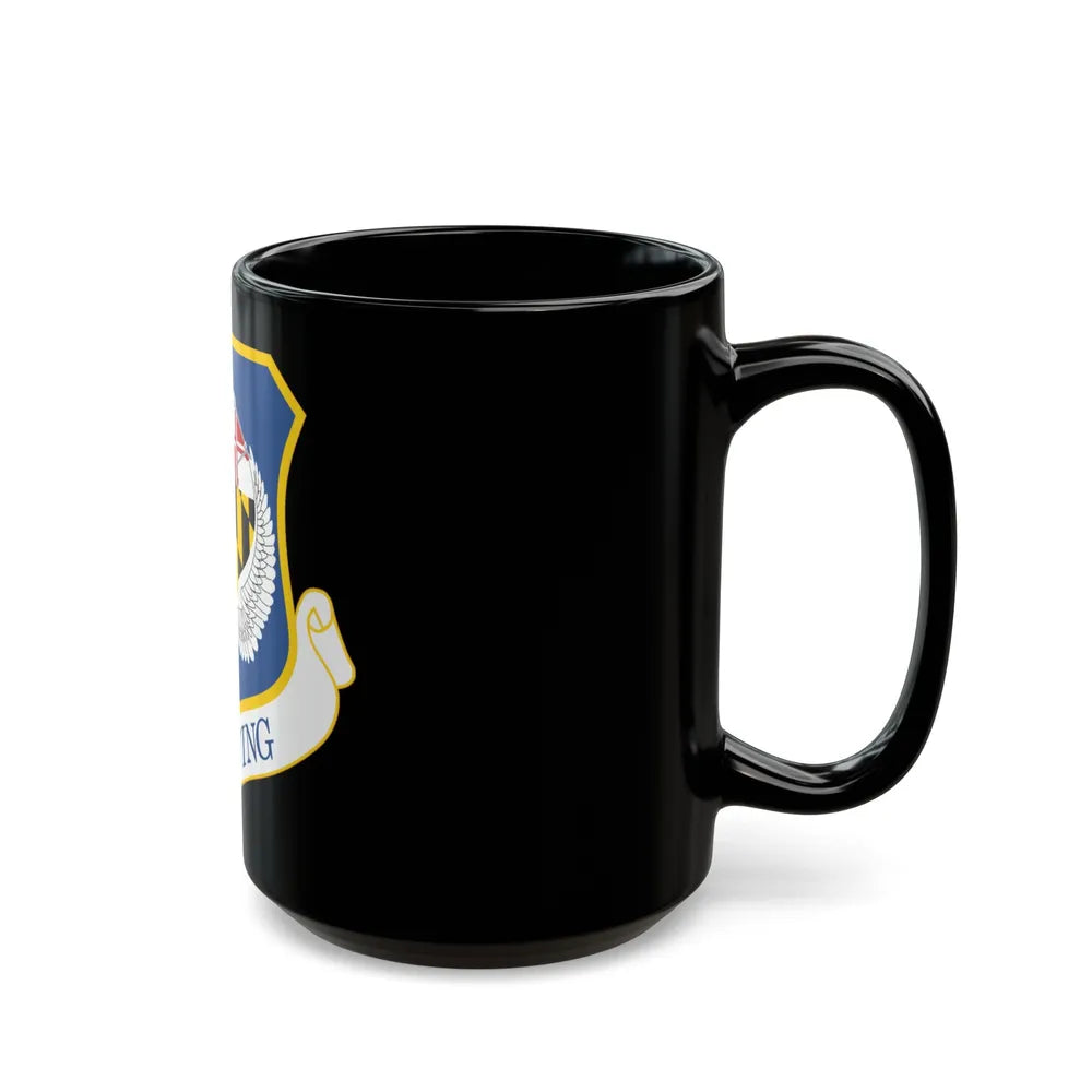 175th Wing (U.S. Air Force) Black Coffee Mug-Go Mug Yourself