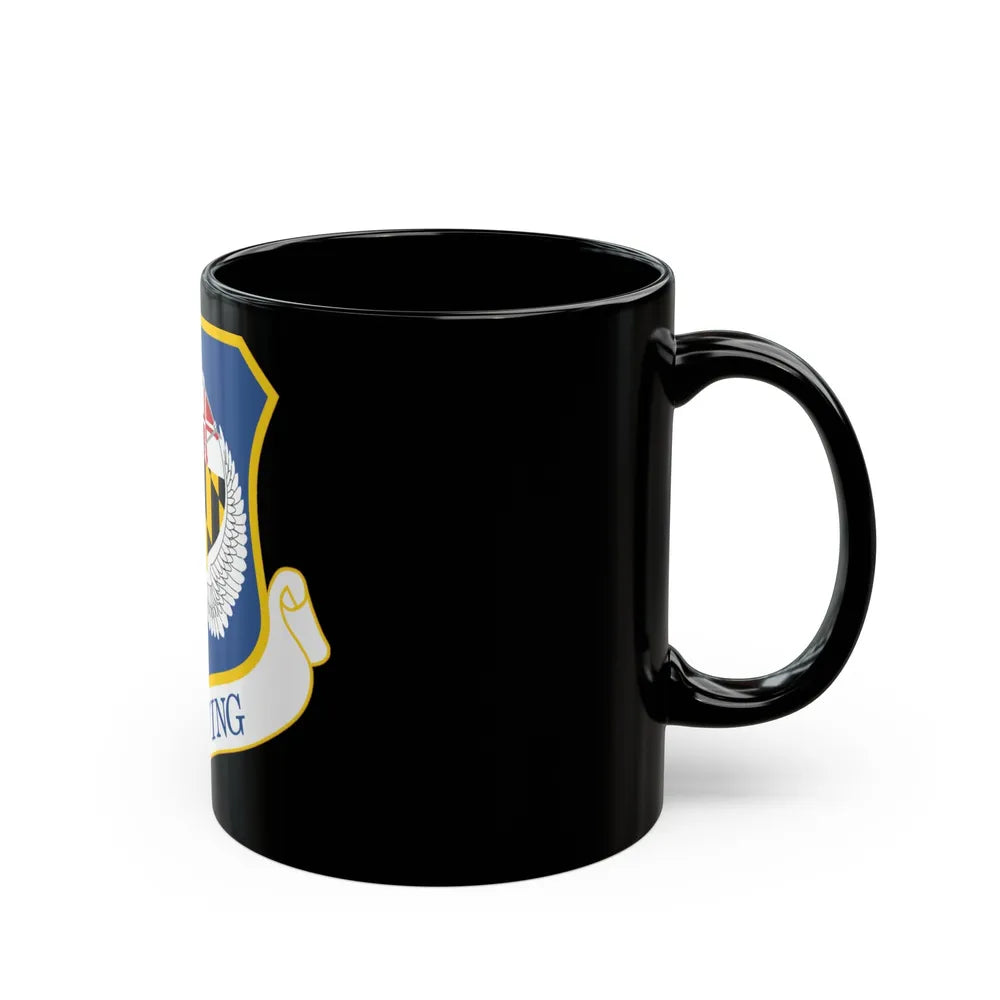 175th Wing (U.S. Air Force) Black Coffee Mug-Go Mug Yourself