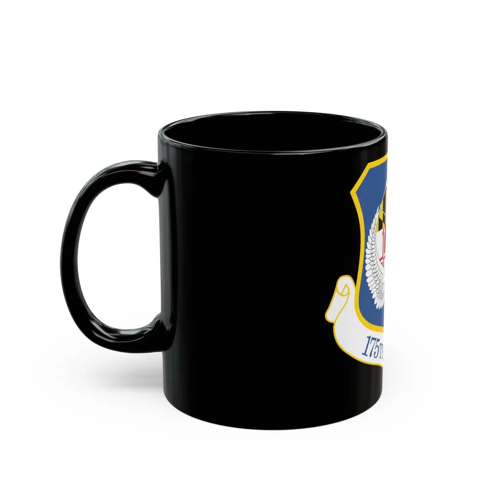 175th Wing (U.S. Air Force) Black Coffee Mug-Go Mug Yourself