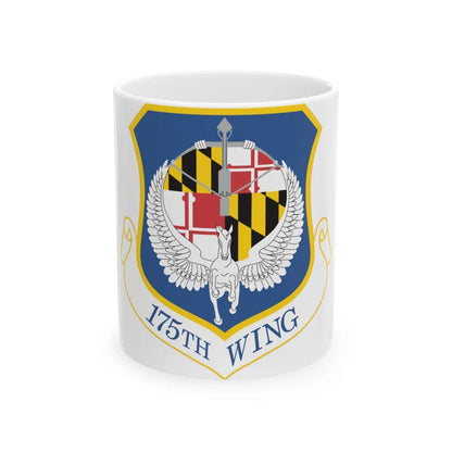 175th Wing (U.S. Air Force) White Coffee Mug-11oz-Go Mug Yourself