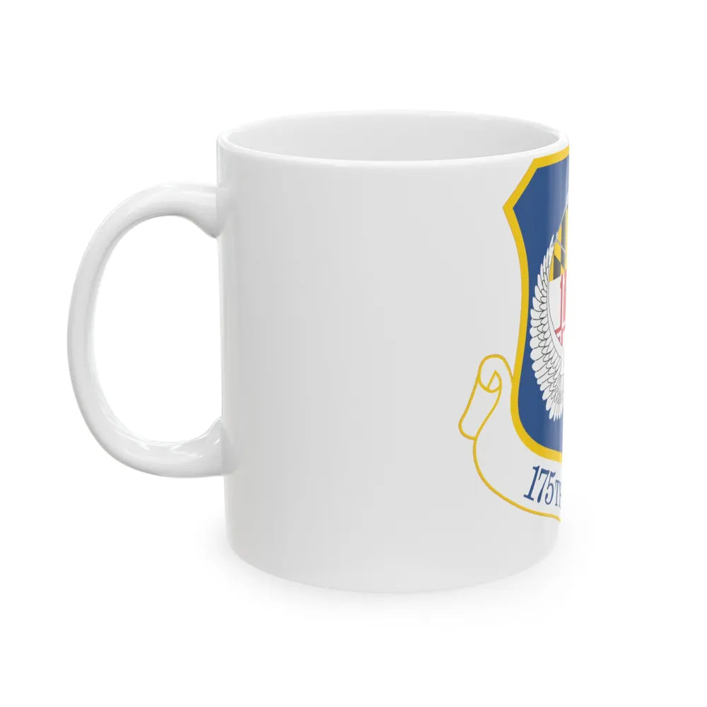 175th Wing (U.S. Air Force) White Coffee Mug-Go Mug Yourself