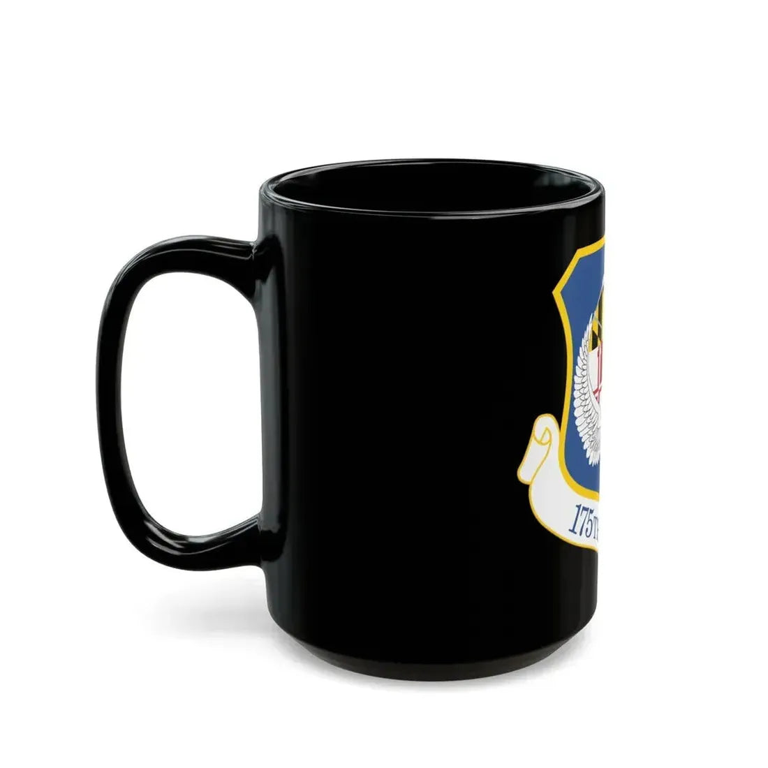 175th Wing (U.S. Air Force) Black Coffee Mug - Go Mug Yourself