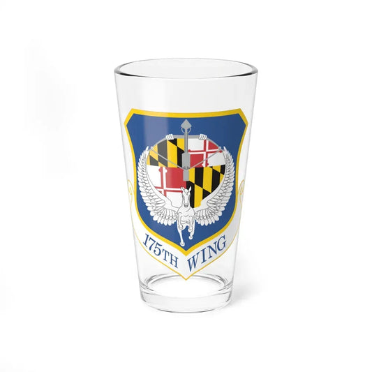 175th Wing (U.S. Air Force) Pint Glass 16oz 16oz - Go Mug Yourself